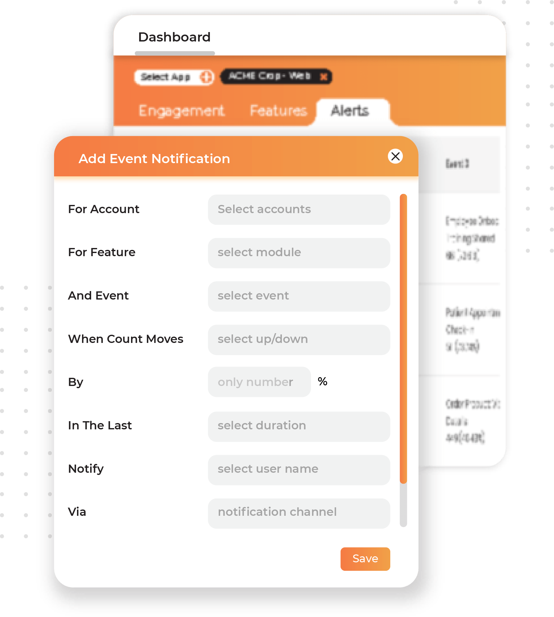 Nested alerts