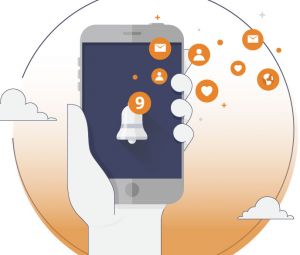 Right Button For Push Notifications
