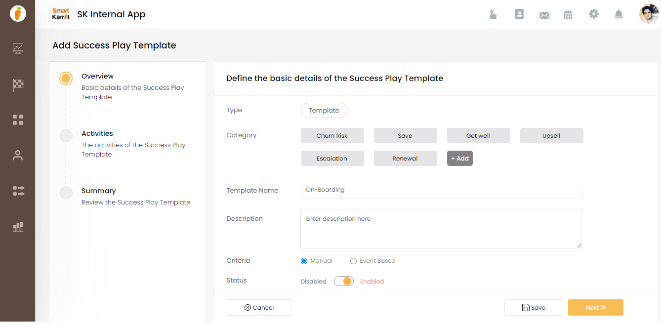 onboarding playbook overview