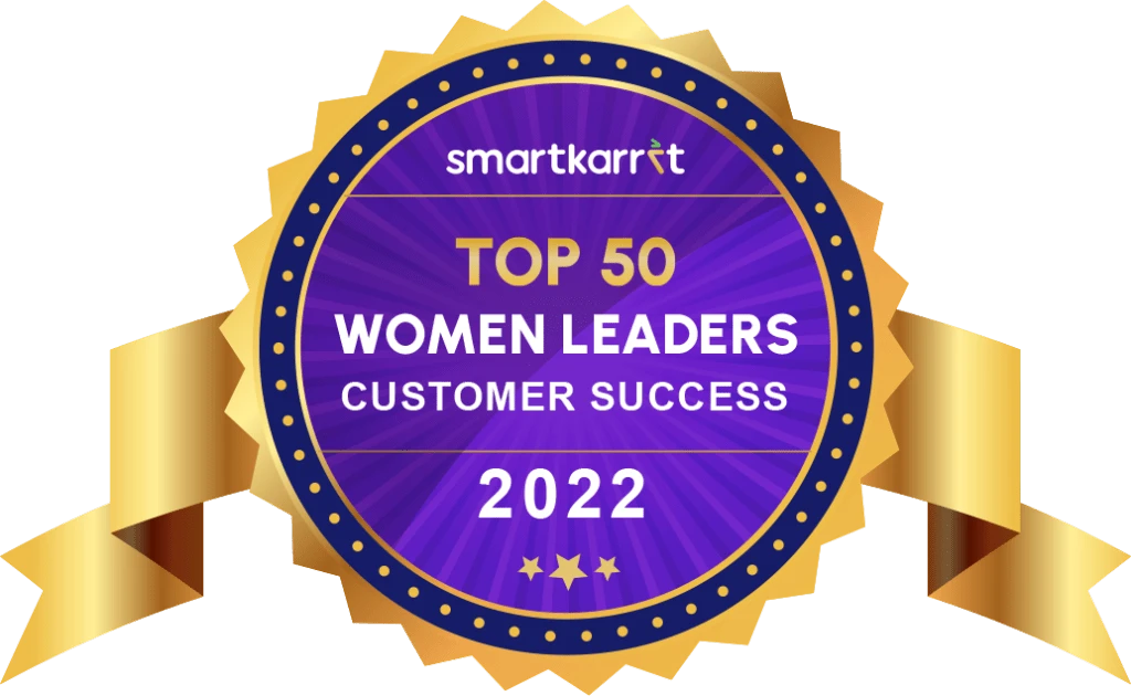 Badge – Top 50 Women Leaders in Customer Success 2022