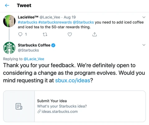 Engage on social media