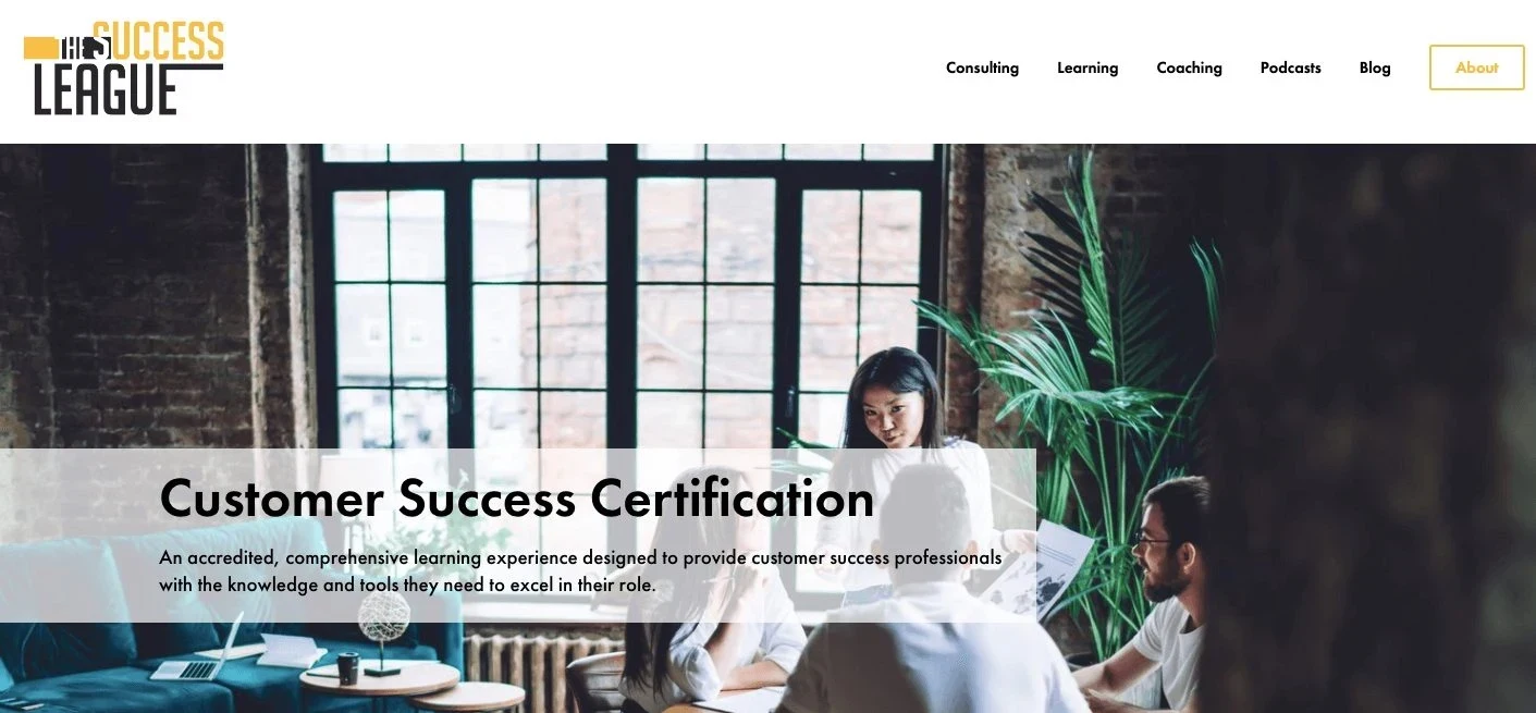 Success League's CSM Certification Program